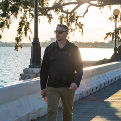 Men's Long Sleeve Rucking Polo