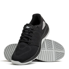 Women's Ballistic Trainers - Black + Glacier Grey
