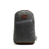 Double Compartment Bullet Ruck - Heritage Waxed Canvas - 18L