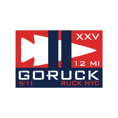 New York 9/11 (25th Anniversary) City Ruck Weekend 9/4-9/5
