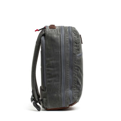 Double Compartment Bullet Ruck - Heritage Waxed Canvas - 18L